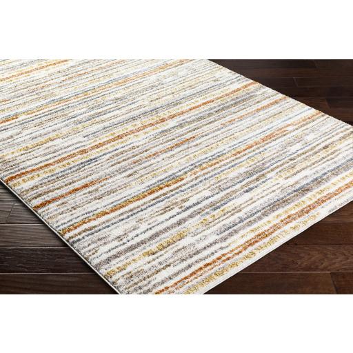 Surya Monet MMO-2301 Burnt Orange Cream 2' x 2'11" Rug