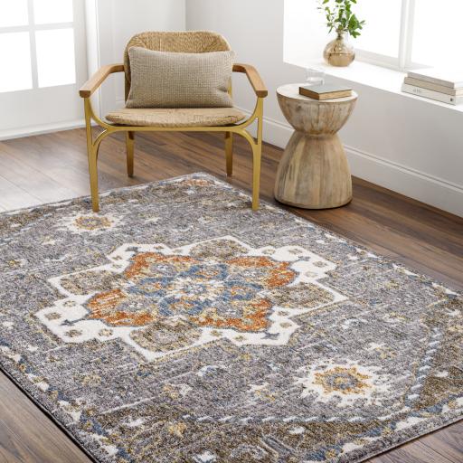 Surya Monet MMO-2303 Brown Cream 2' x 2'11" Rug