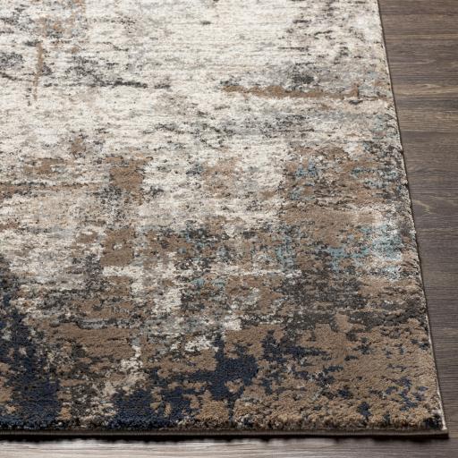 Surya Montana MTN-2300 Black Brown 5'3" x 7' Rug