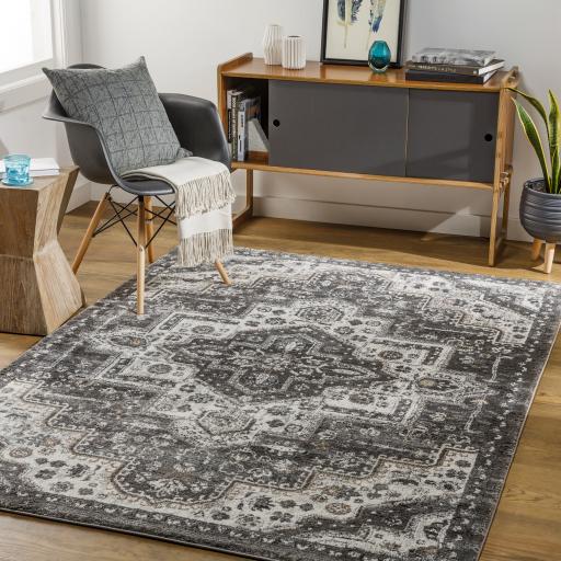 Surya Montana MTN-2301 Black Brown 9'2" x 12' Rug