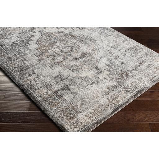 Surya Montana MTN-2306 Black Brown 5'3" x 7' Rug