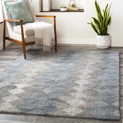 Surya Montclair MTC-2306 Black Blue 2' x 3' Rug