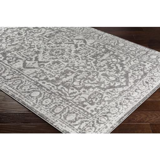 Surya Monte Carlo MNC-2300 Charcoal Light Gray 2'7" x 7'3" Rug