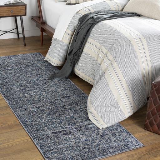 Surya Monte Carlo MNC-2301 Blue Charcoal 8'10" x 12' Rug