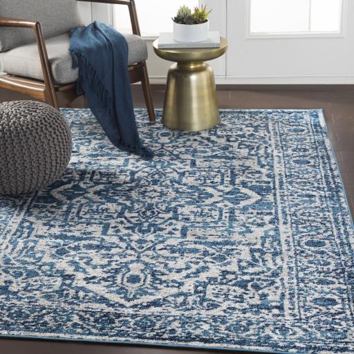 Surya Monte Carlo MNC-2302 Blue Light Gray 2'7" x 7'3" Rug