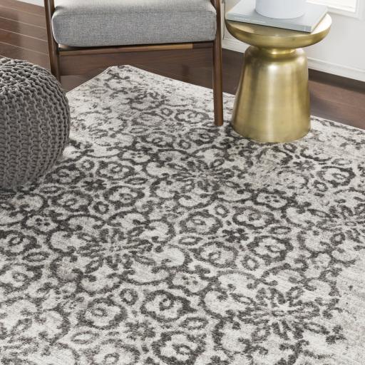 Surya Monte Carlo MNC-2306 Charcoal Light Gray 2'7" x 7'3" Rug