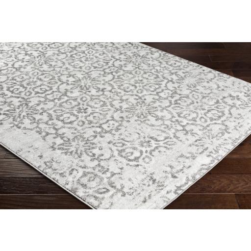 Surya Monte Carlo MNC-2306 Charcoal Light Gray 2'7" x 7'3" Rug