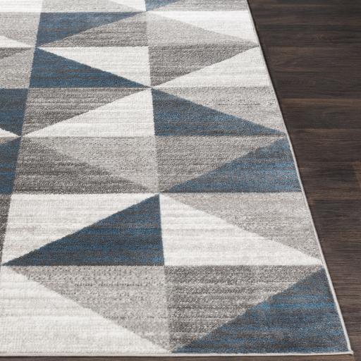 Surya Monte Carlo MNC-2307 Blue Charcoal 2'7" x 7'3" Rug