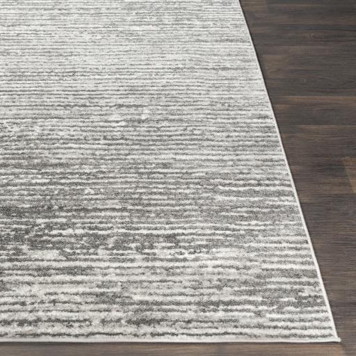 Surya Monte Carlo MNC-2308 Charcoal Light Gray 2'7" x 7'3" Rug