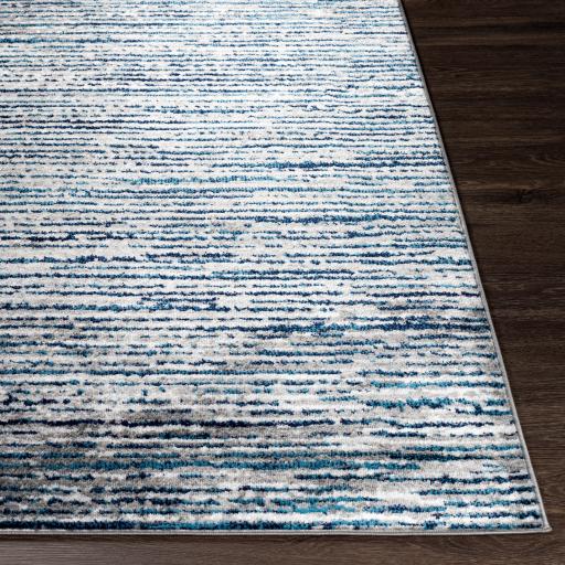 Surya Monte Carlo MNC-2309 Blue Charcoal 2'7" x 7'3" Rug