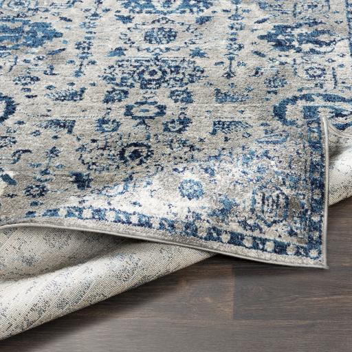 Surya Monte Carlo MNC-2310 Blue Light Gray 2'7" x 7'3" Rug