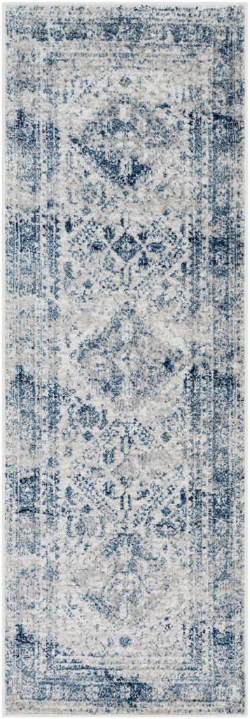 Surya Monte Carlo MNC-2313 Blue Light Gray 2'7" x 10' Rug