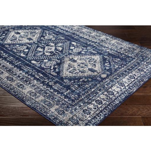 Surya Monte Carlo MNC-2315 Blue Light Gray 5'3" x 7'3" Rug