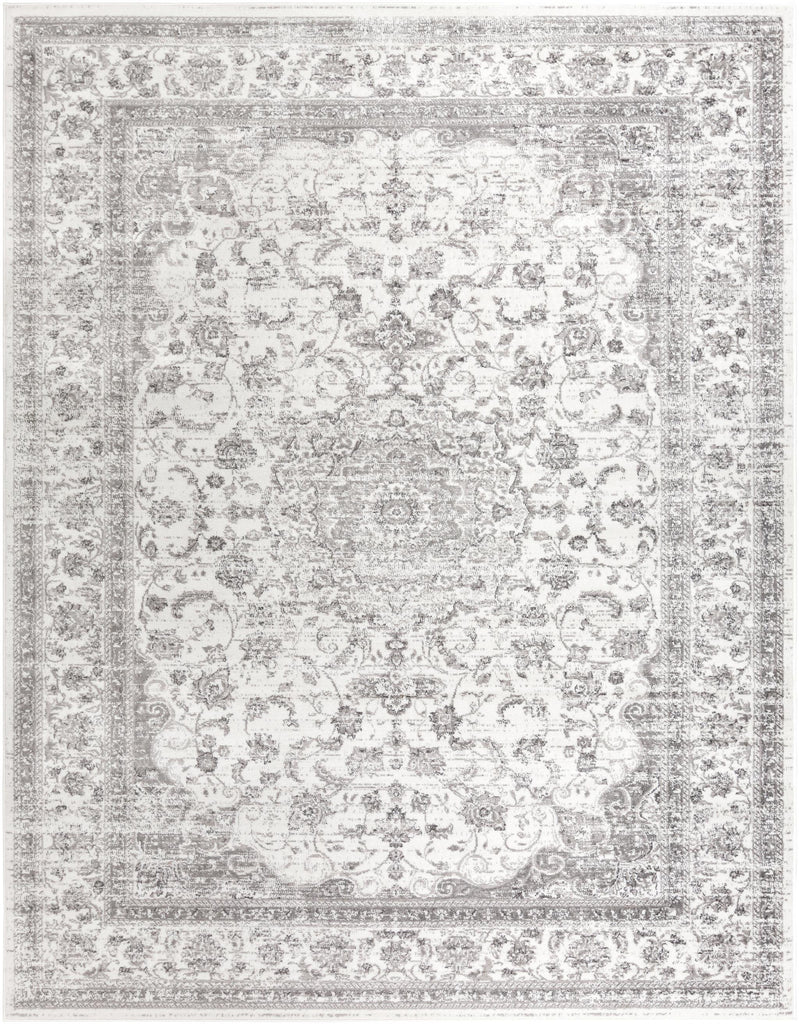 Surya Monte Carlo MNC-2319 Charcoal Light Gray 5'3" x 7'3" Rug