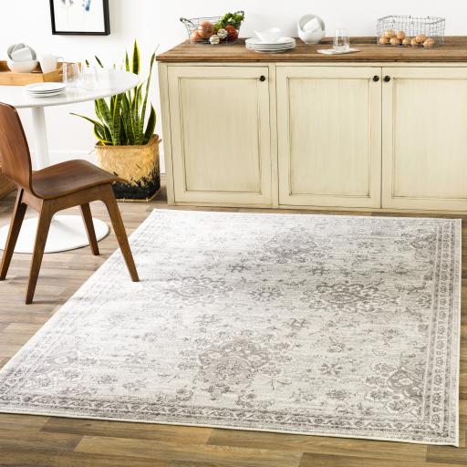 Surya Monte Carlo MNC-2331 Charcoal Light Gray 6'11" x 9' Rug