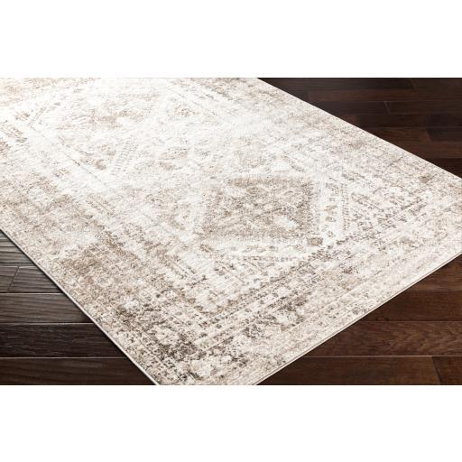 Surya Monte Carlo MNC-2342 Brown Cream 2'7" x 7'3" Rug