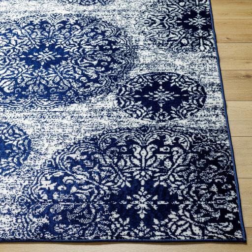 Surya Monte Carlo MNC-2345 Dark Blue Pale Blue 5'3" x 7'3" Rug