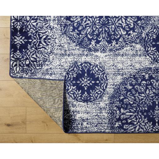 Surya Monte Carlo MNC-2345 Dark Blue Pale Blue 5'3" x 7'3" Rug