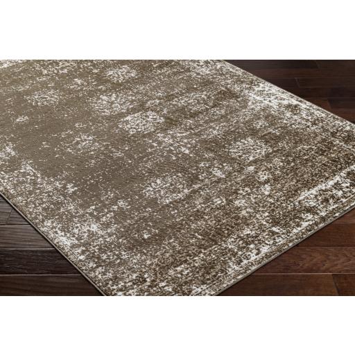 Surya Monte Carlo MNC-2347 Charcoal Dark Brown 5'3" x 7'3" Rug