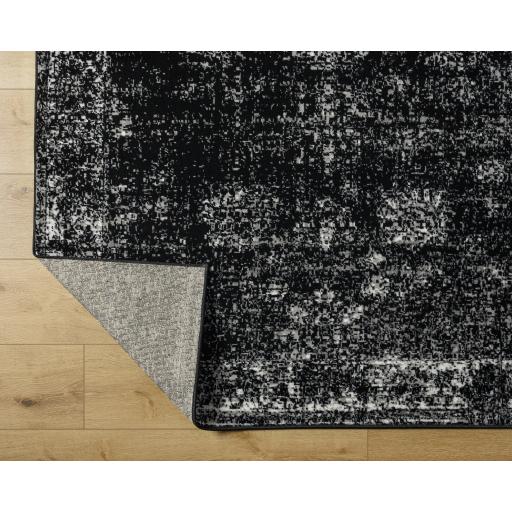 Surya Monte Carlo MNC-2349 Black Cream 6'11" x 9' Rug