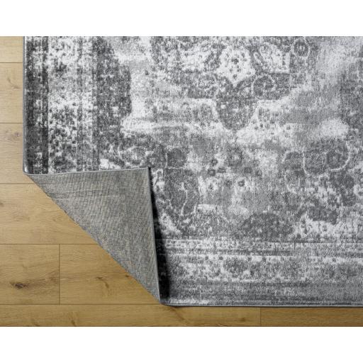 Surya Monte Carlo MNC-2351 Charcoal Cream 5'3" x 7'3" Rug