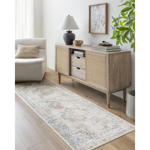 Surya Montreal MTR-2305 Cream Dusty Sage 2'6" x 7'3" Rug