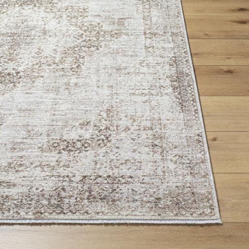 Surya Montreal MTR-2306 Cream Dark Brown 2'6" x 10' Rug