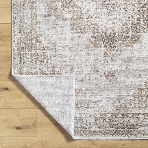 Surya Montreal MTR-2306 Cream Dark Brown 2'6" x 10' Rug