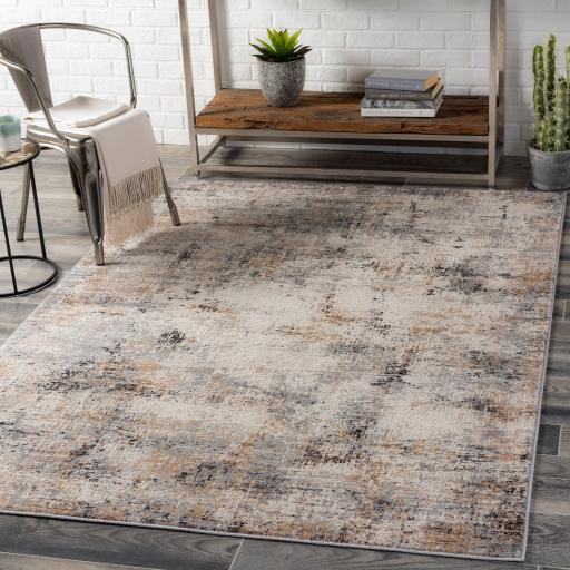 Surya Mood MDD-2301 Black Brown 7'10" x 10' Rug