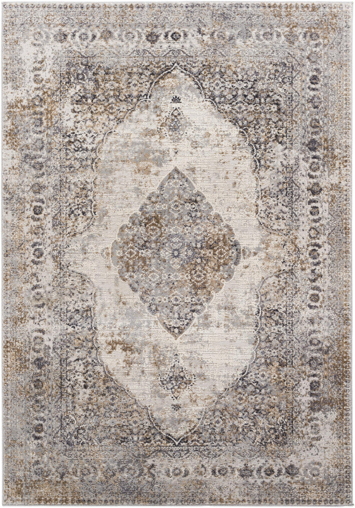 Surya Mood MDD-2303 Black Brown 5'3" x 7' Rug