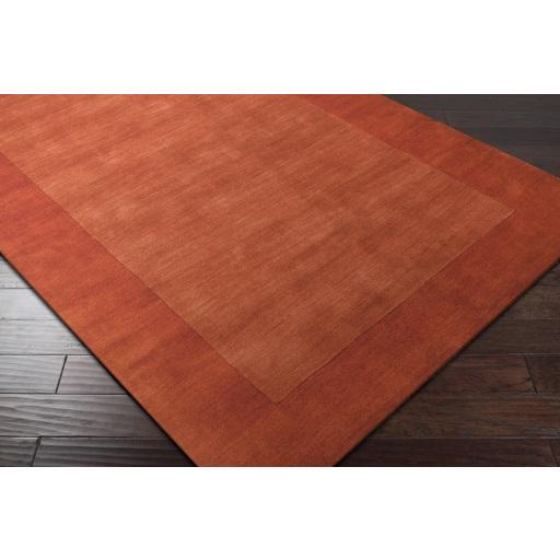 Surya Mystique M-300 Brick Red 2'6" x 8' Rug