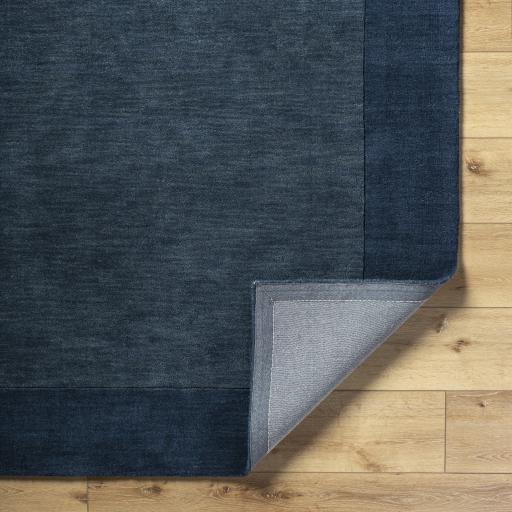 Surya Mystique M-309 Ink Blue 2'6" x 8' Rug