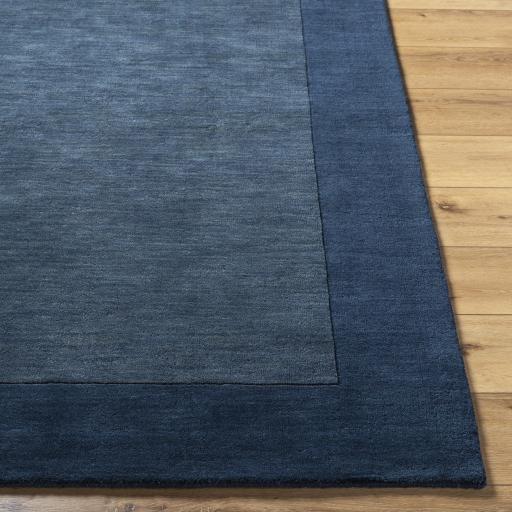 Surya Mystique M-309 Ink Blue 6' Square Rug