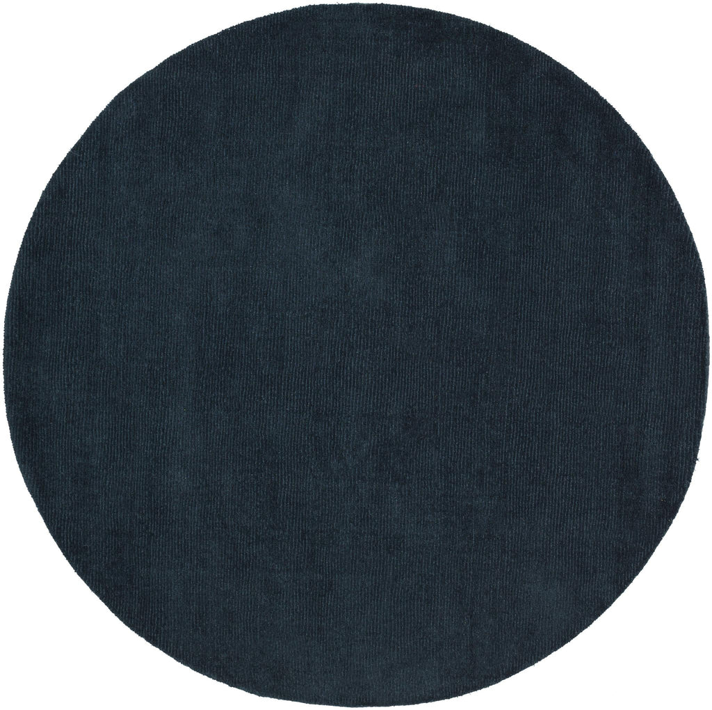 Surya Mystique M-340 Dark Blue 9'9" Round Rug