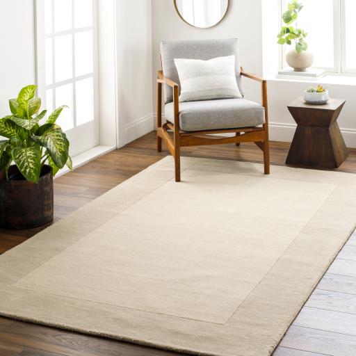 Surya Mystique M-348 Beige Cream 5' x 8' Rug