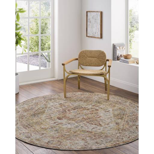 Surya Naila IAL-2301 Brick Red Light Sage 10' x 14' Rug