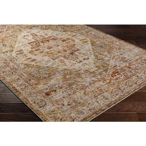 Surya Naila IAL-2301 Brick Red Light Sage 10' x 14' Rug