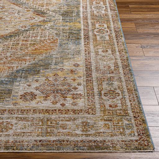 Surya Naila IAL-2302 Dark Blue Light Sage 6'7" x 9'6" Rug