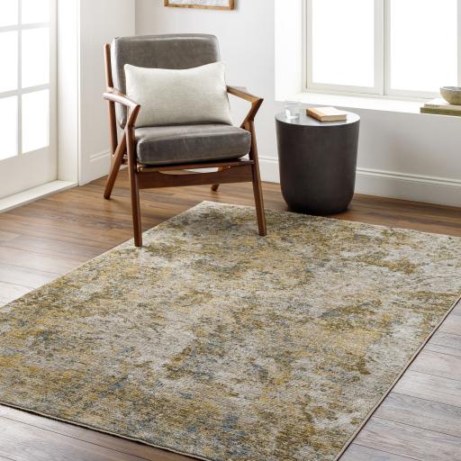 Surya Naila IAL-2315 Dark Blue Light Sage 10' x 14' Rug