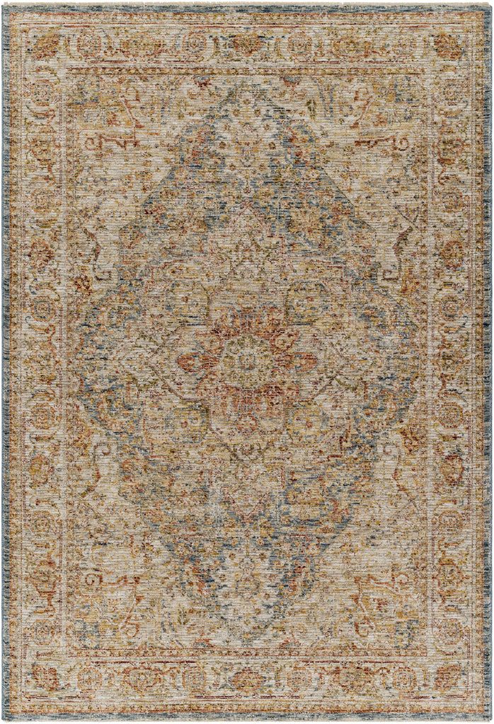 Surya Naila IAL-2317 Brick Red Dark Blue 10' x 13'11" Rug