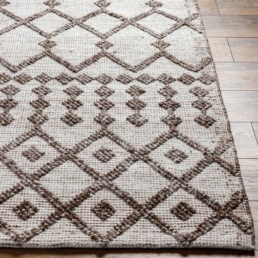 Surya Napoli NPO-2300 Brown Off-White 2'6" x 8' Rug