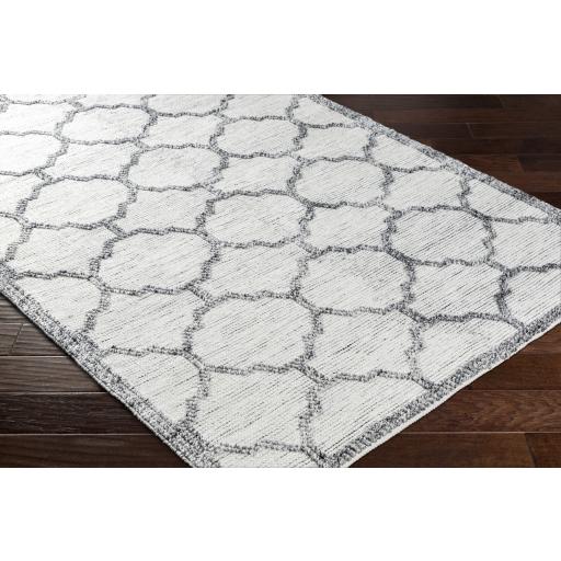 Surya Napoli NPO-2307 Black Ivory 2' x 3' Rug