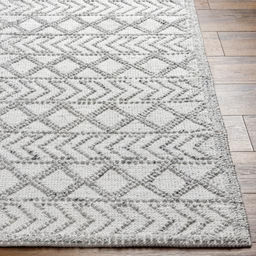 Surya Napoli NPO-2312 Charcoal Light Slate 2' x 3' Rug