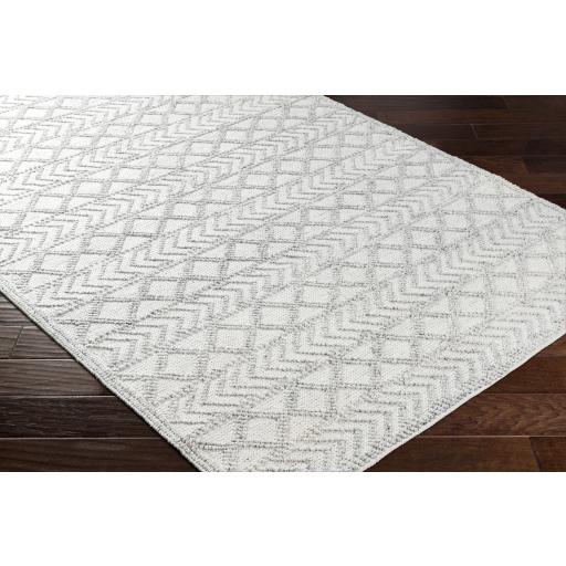 Surya Napoli NPO-2312 Charcoal Light Slate 2' x 3' Rug