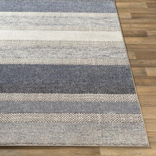 Surya Nepali NPI-2306 Cream Gray 2'7" x 7'3" Rug