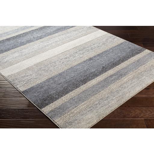 Surya Nepali NPI-2306 Cream Gray 2'7" x 7'3" Rug