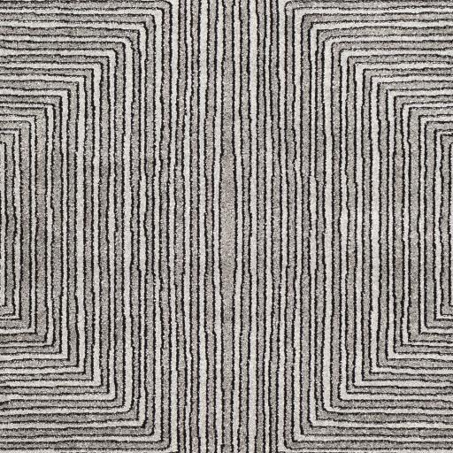 Surya Nepali NPI-2316 Black Cream 2' x 2'11" Rug