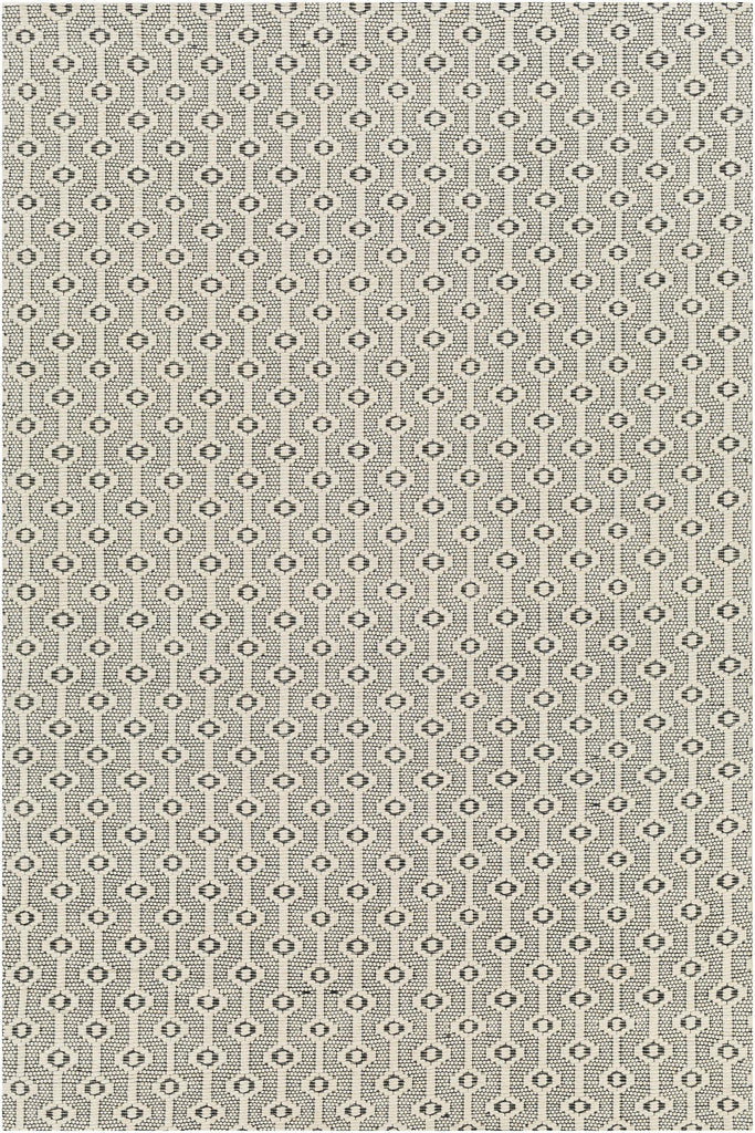 Surya Nevada NVD-2301 Black Off-White 6' x 9' Rug