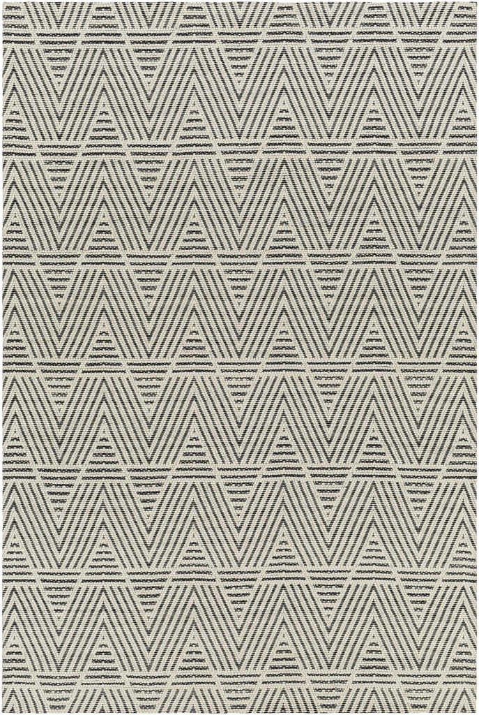 Surya Nevada NVD-2302 Black Off-White 5' x 7'6" Rug