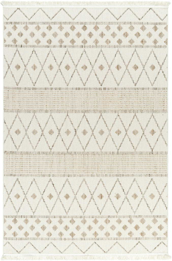 Surya New Delhi NWH-2300 Cream Light Beige 2' x 2'11" Rug